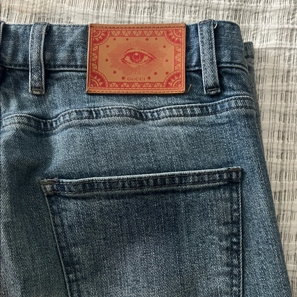 Gucci Men's Slim Fit Blue Jeans (31/30)